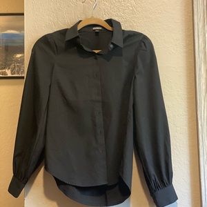 Black button up